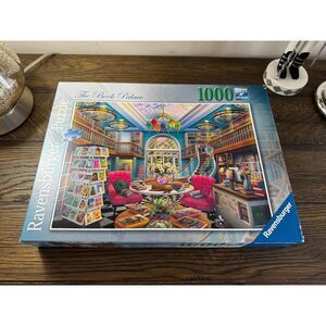 Ravensburger Puzzle The Book Palace 1000 pieces complete open box